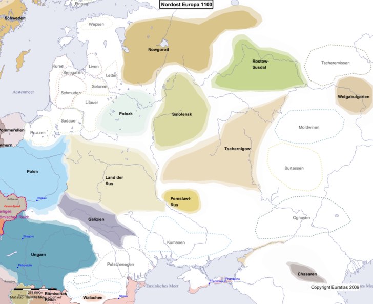 Europa nord�stlicher Teil 1100