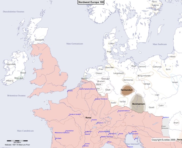 Europa nordwestlicher Teil 100