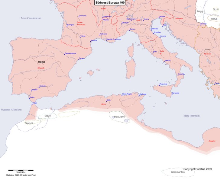 Europa s�dwestlicher Teil 400
